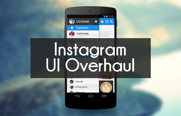 Instagram UI Overhaul