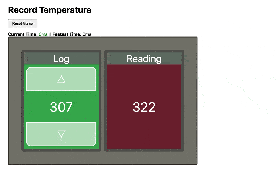 Record Temperature Task