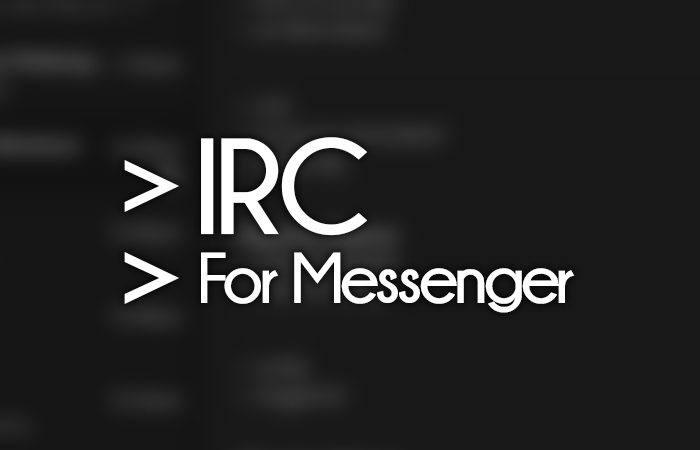 Messenger IRC Theme